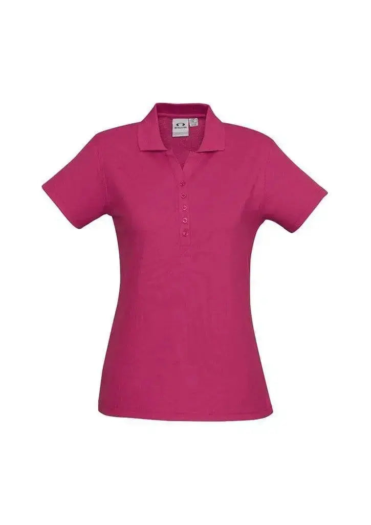 Biz Collection Women’s Crew Polo P400LS Metro Workwear.